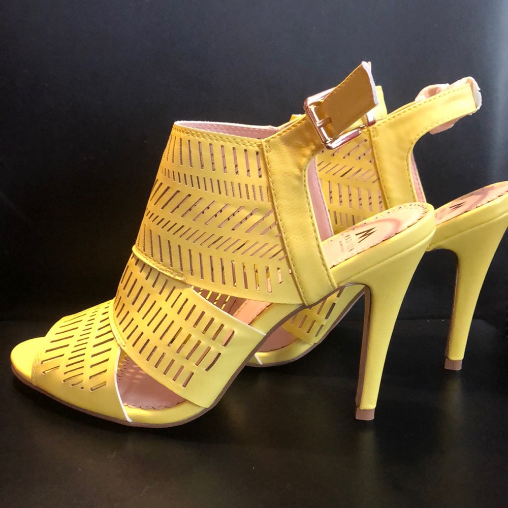 Yellow sandals